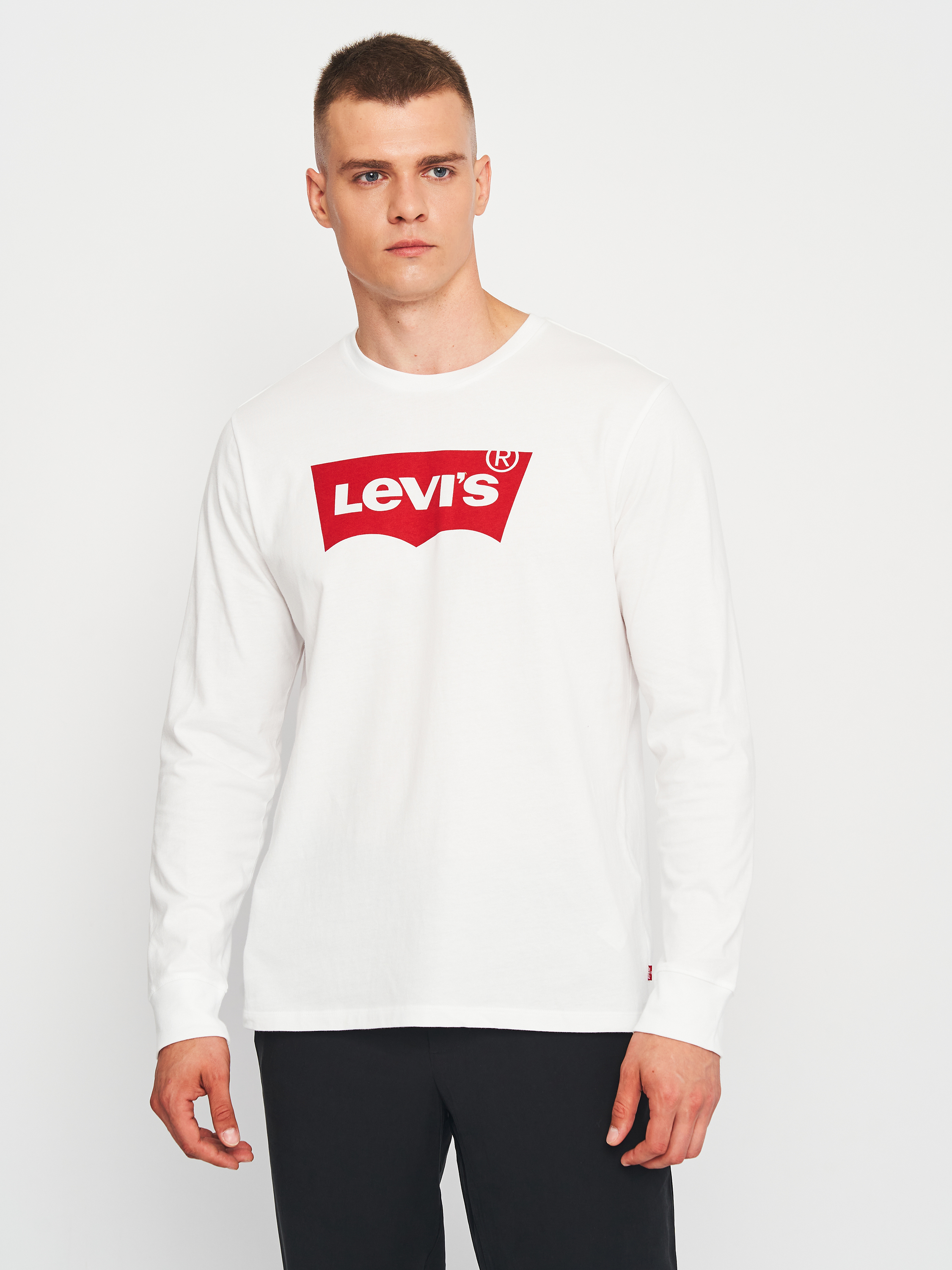 Акція на Лонгслів Levi's The Graphic 36015-0010 XL White від Rozetka