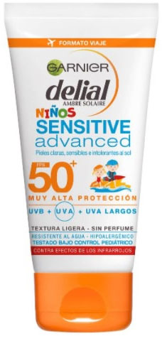 Солнцезащитный крем для детей Garnier Delial Children Sensitive ...