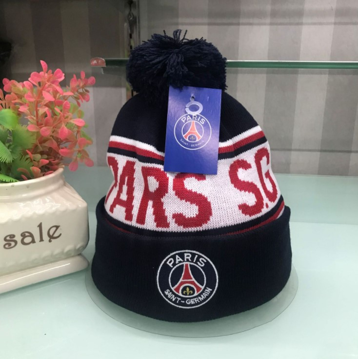 

Шапка Jsstore Paris Saint-Germain One Size Темно-Синяя