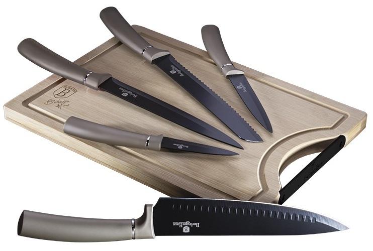 

Набор ножей 6 предметов Berlinger Haus Metallic Line Carbon Edition BH-2555