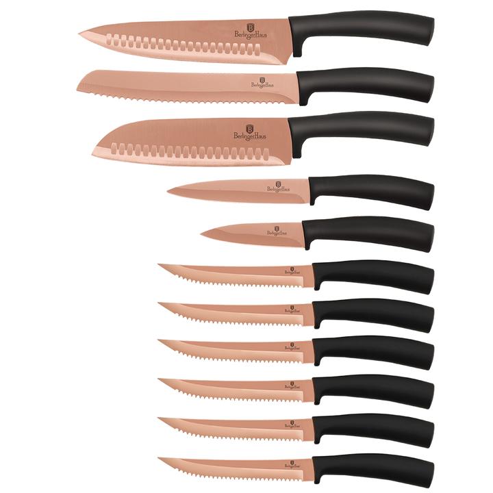 

Набор ножей 11 предметов Berlinger Haus Metallic Line Rose Gold Edition BH-2610