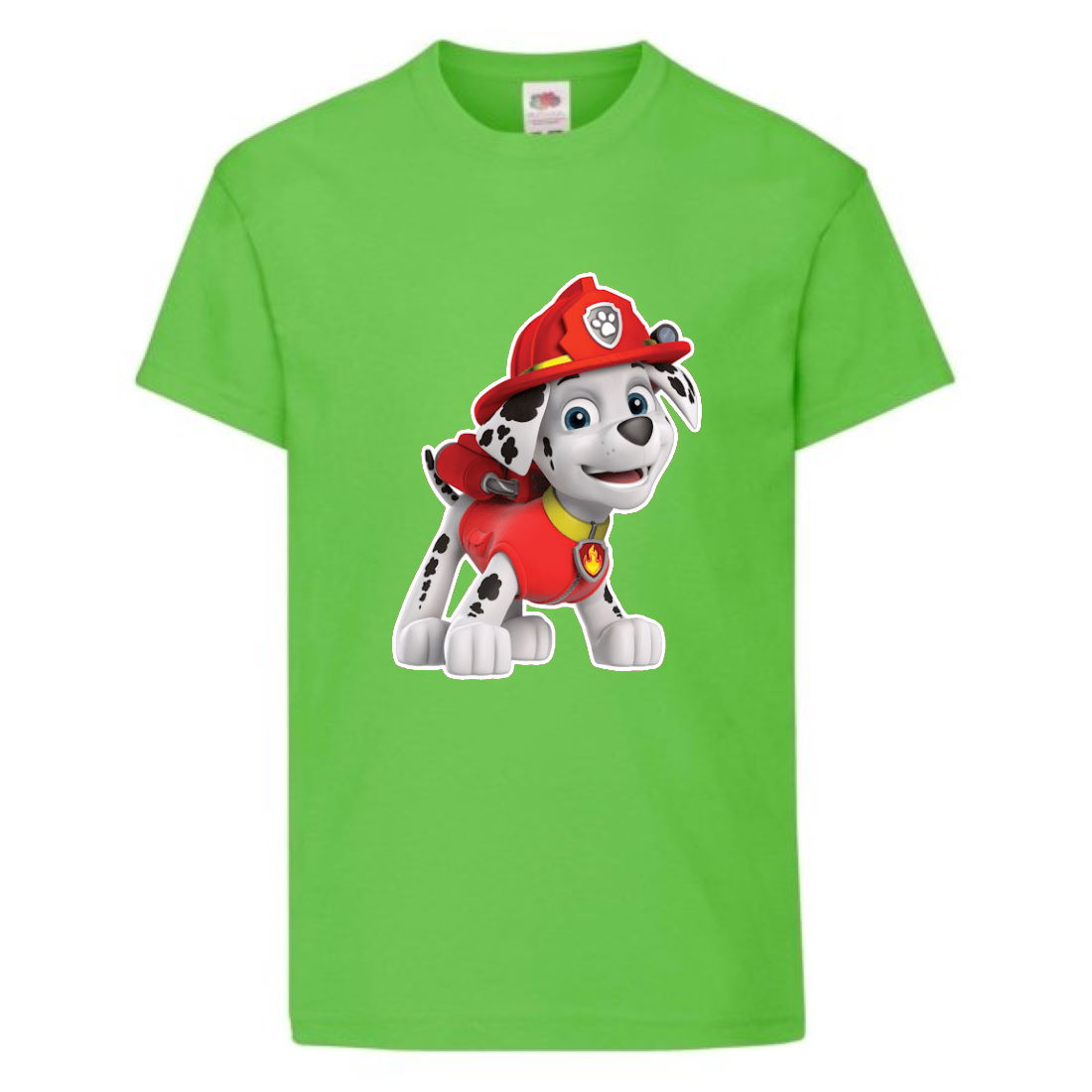 

Футболка детская Щенячий патруль (Paw Patrol) светло-зеленая (marshal-green) размер 116 см
