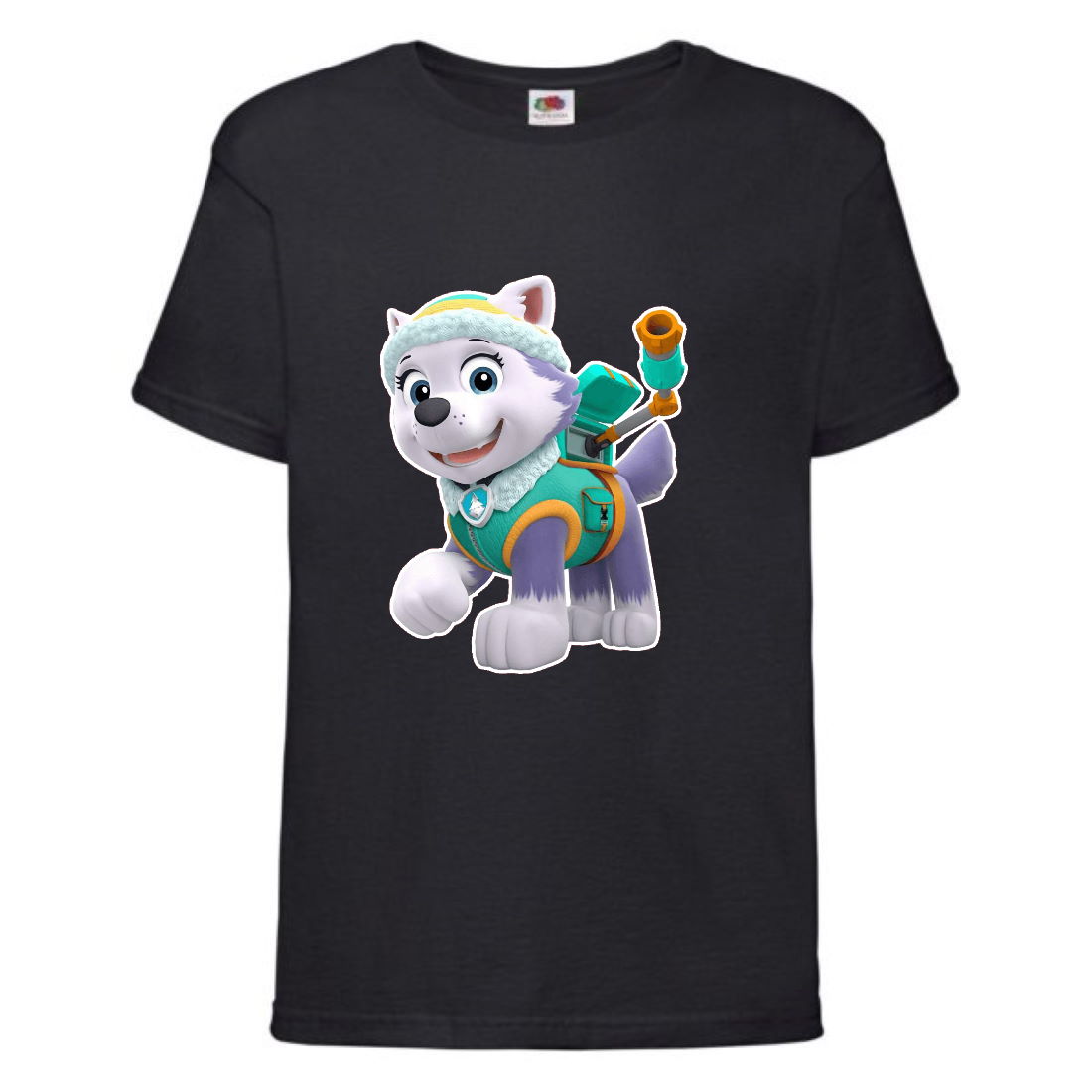 

Футболка детская Щенячий патруль (Paw Patrol) черная (everest-black) размер 116 см