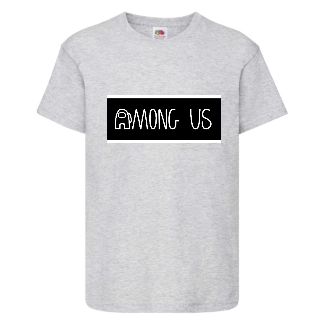 

Футболка детская Амонг АС (Among US) серая (among-us-003-gray) 164 см