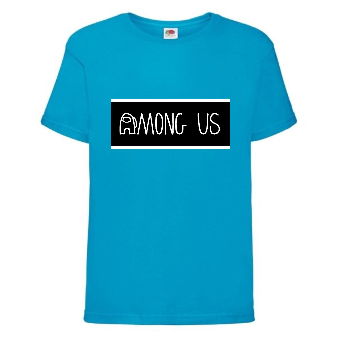 

Футболка детская Амонг АС (Among US) голубая (among-us-003-blue) 152 см