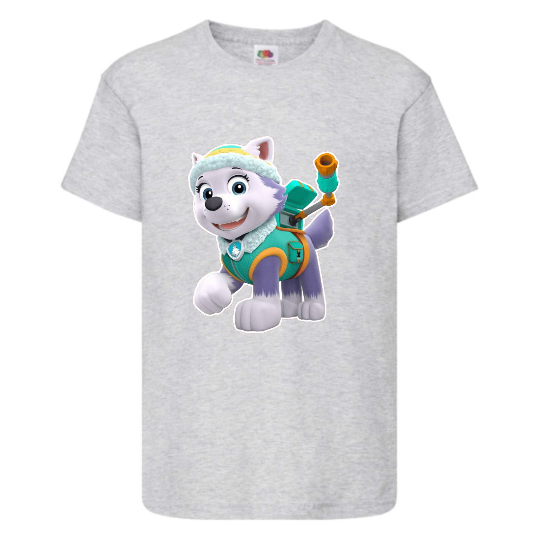 

Футболка детская Щенячий патруль (Paw Patrol) серая (everest-gray) размер 116 см
