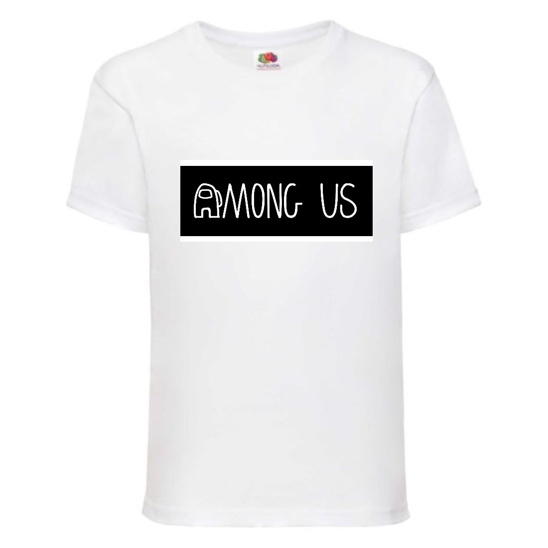 

Футболка детская Амонг АС (Among US) белая (among-us-003-white) 152 см