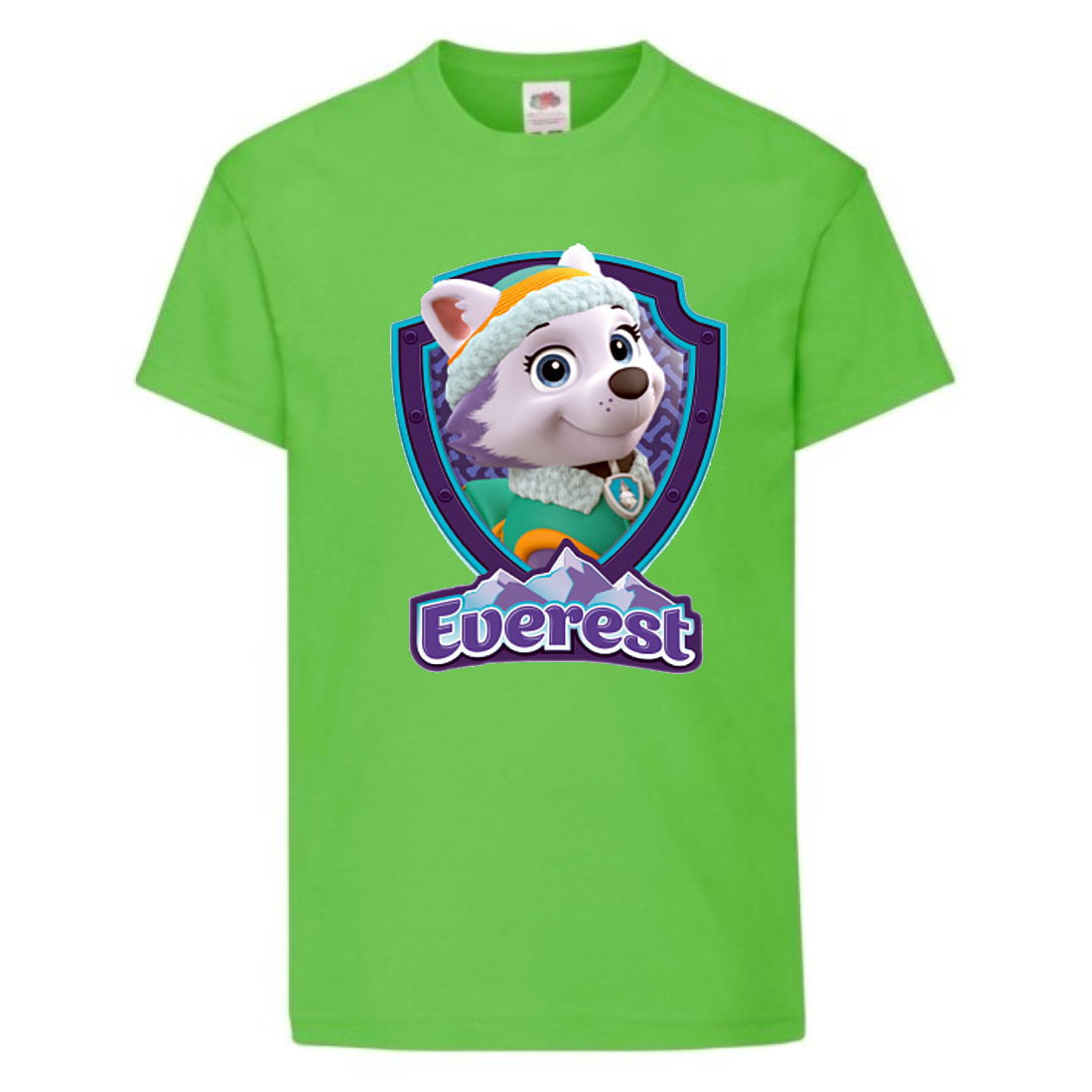 

Футболка детская Щенячий патруль (Paw Patrol) светло-зеленая (everest-2-green) размер 128 см