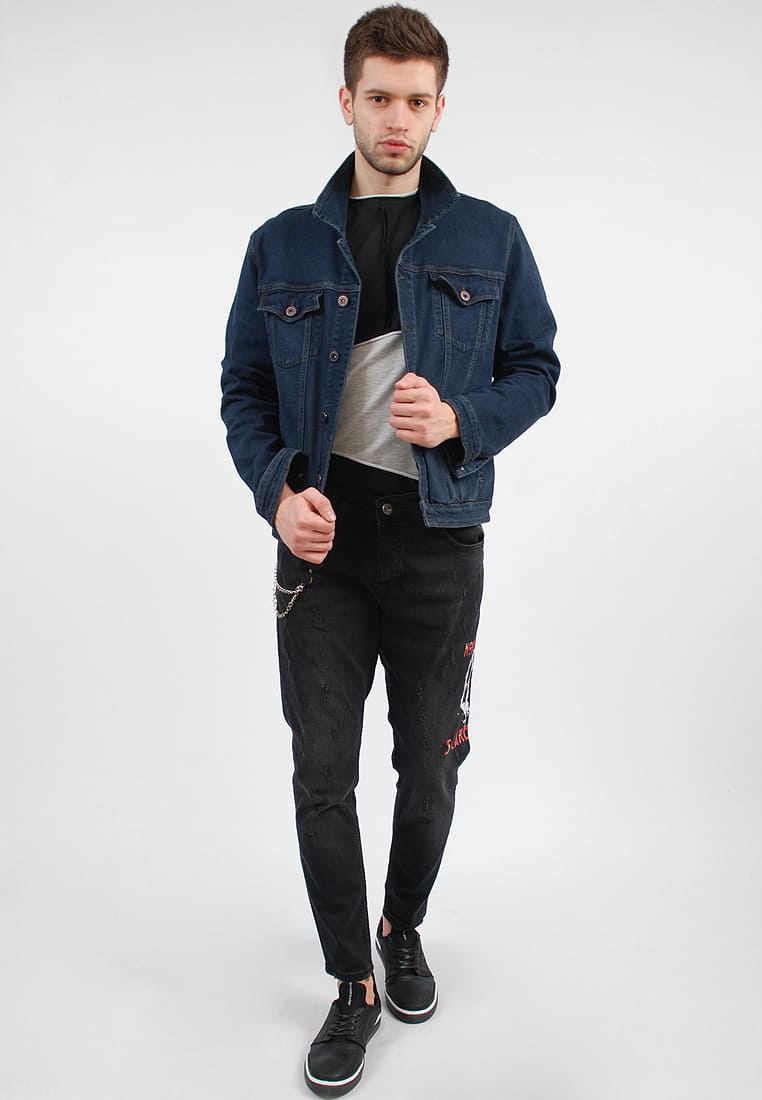 

Куртка джинсовая LACARINO 5085 синий, Куртка джинсовая LACARINO 5085 синий 2XL
