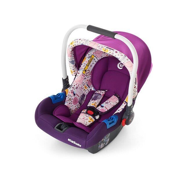 

Автокресло El Camino 0-13 кг ME 1009-1 NEWBORN Purple Bird (22221) Фиолетовый