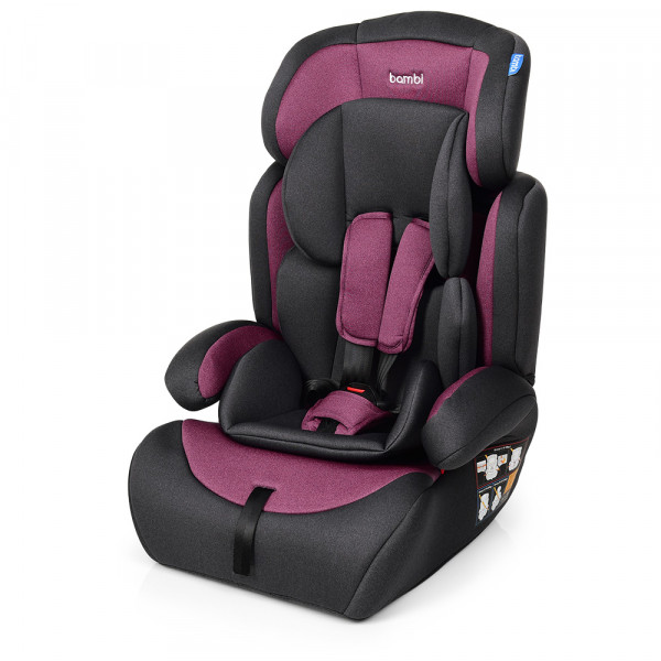 

Автокресло Bambi 9-36 кг M 3546 Pink Grey (21652-Б)