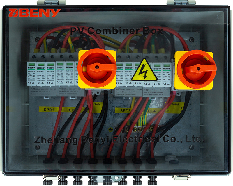 Коммуникационная коробка HiSmart PV DC 4 входа - 4 выхода IP66 ...