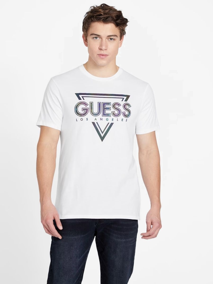 Акція на Футболка Guess 178593607 M Біла від Rozetka