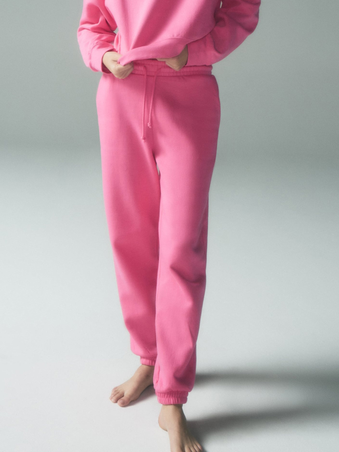 Акція на Спортивні штани жіночі Zara PP8417-814 M Світло-рожеві від Rozetka