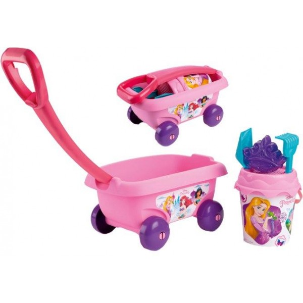 

Тележка с набором для игры с песком Smoby Toys Принцессы Дисней