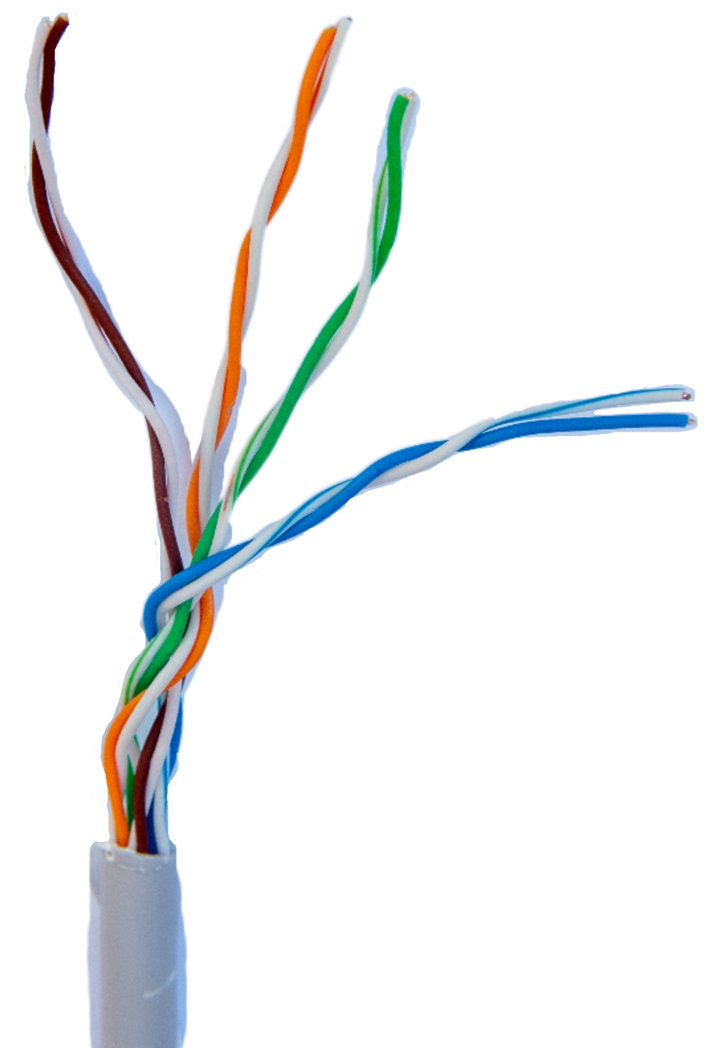 Сетевой кабель витая пара Gear САТ.5E UTP-CU-4Px2x0.51 (GEC-UTPCU051305 ...
