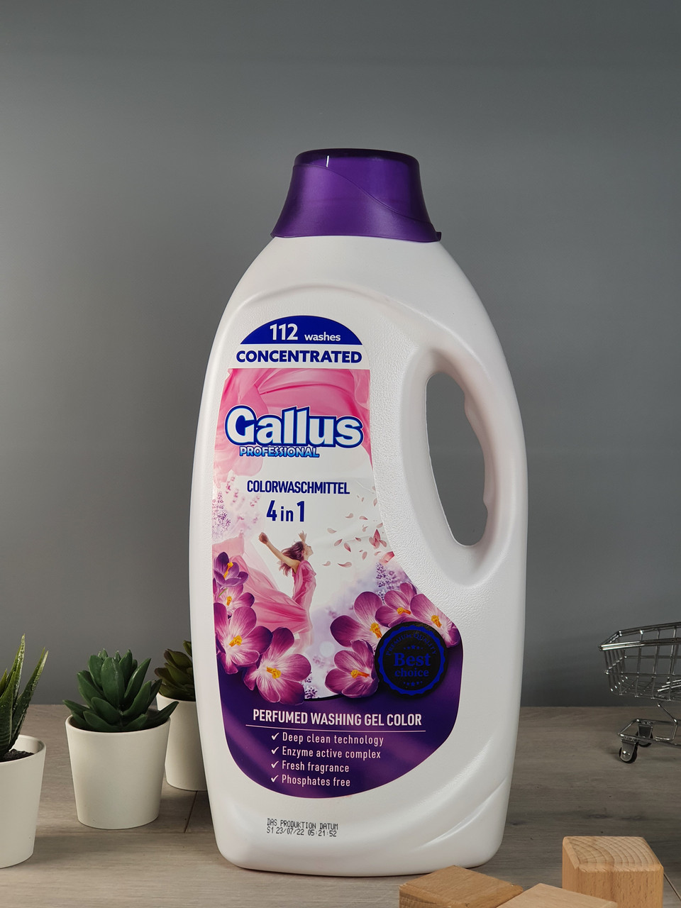Гель для стирки Gallus color 4.05 л 112 стирок – фото, отзывы ...