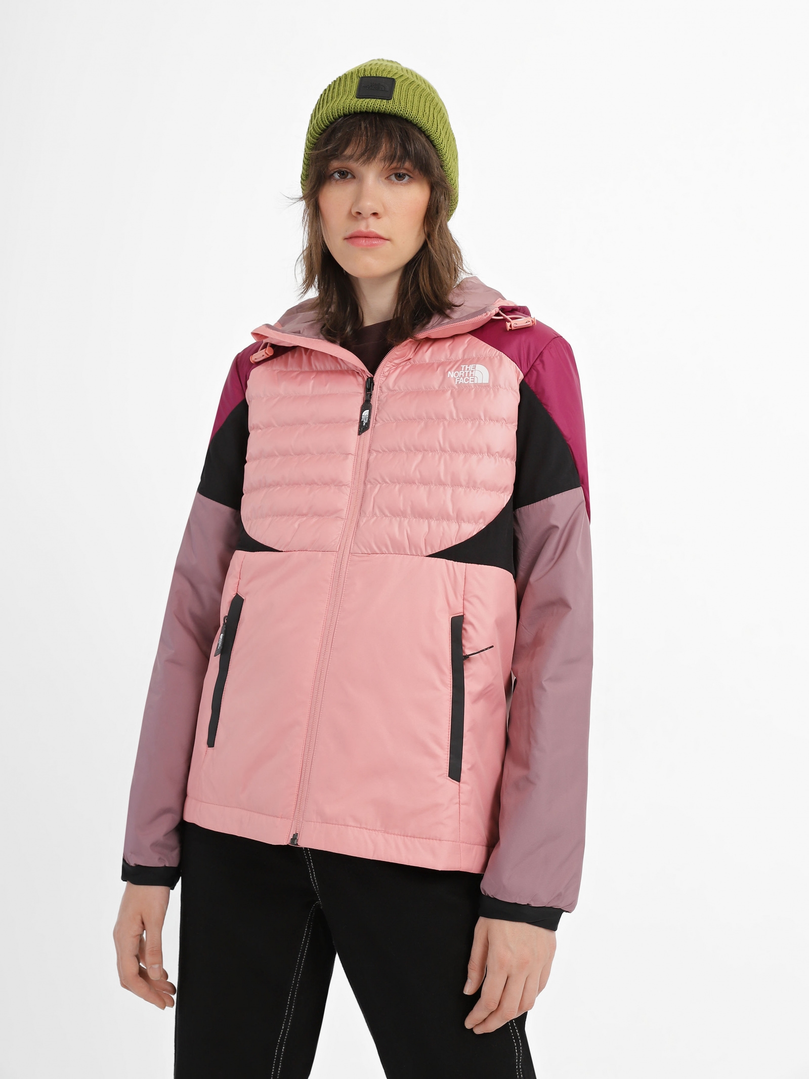 Акція на Куртка зимова коротка жіноча The North Face NF0A851UOVB1 M 8 Рожева від Rozetka