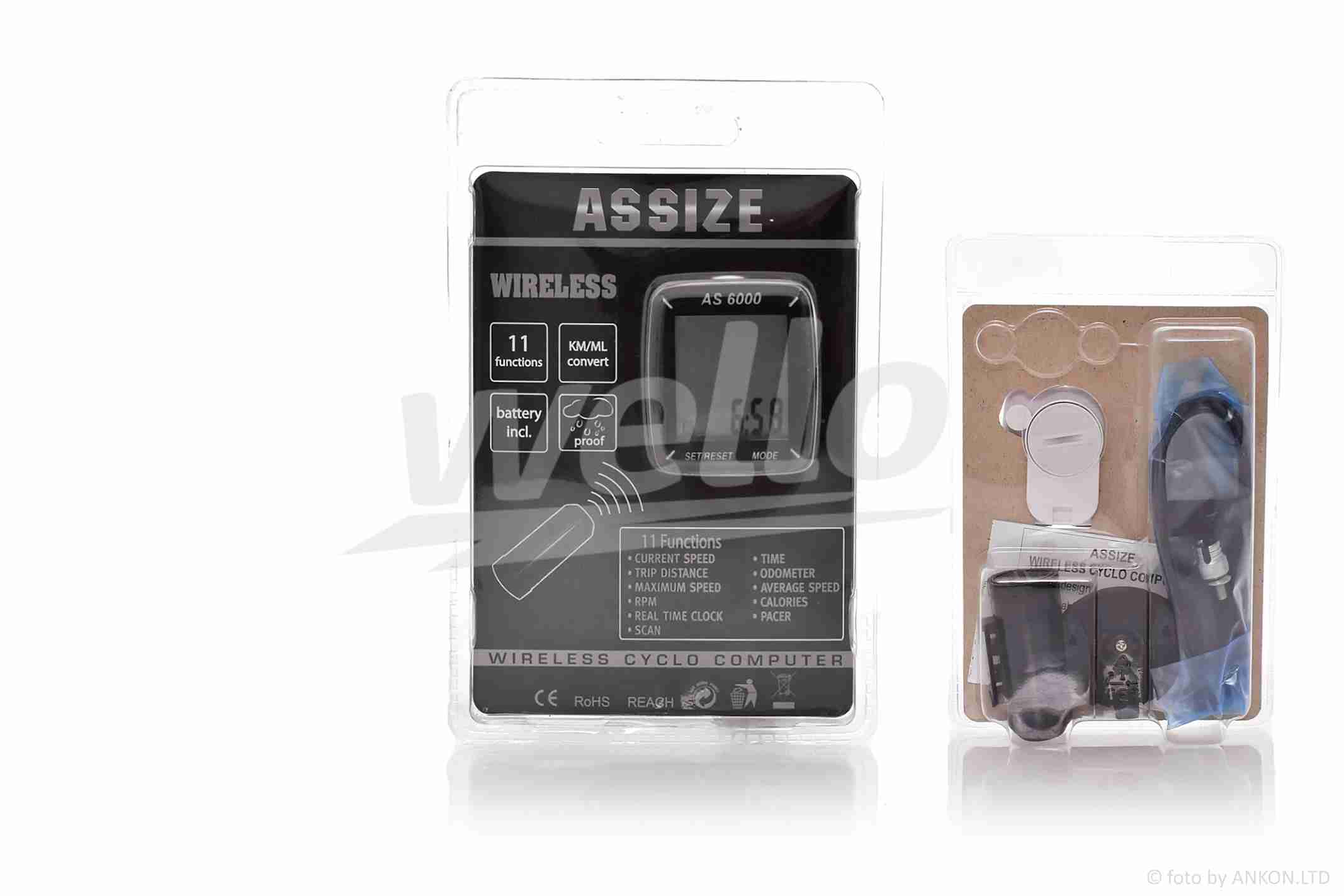 

Велокомпьютер 'ASSIZE' AS-6000 028026