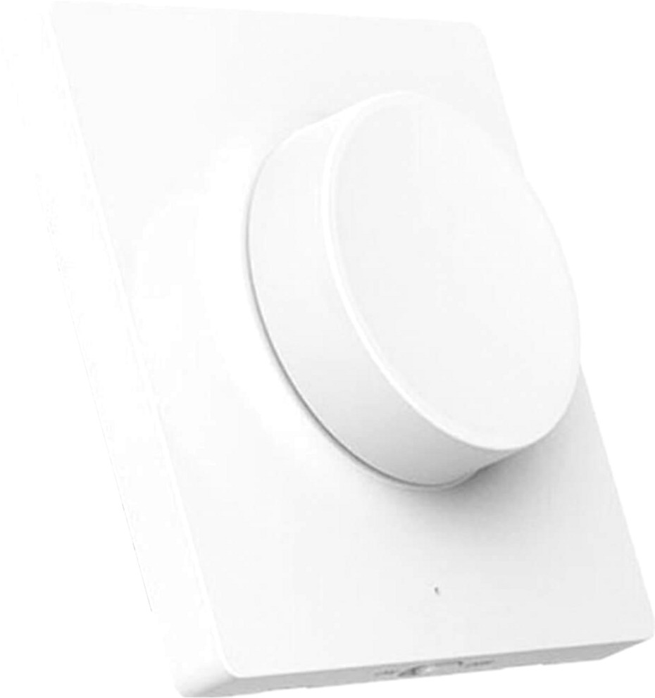 Акція на Выключатель с диммером Yeelight Smart Bluetooth Wireless Dimmer Wall Light Switch Remote Control (YLKG08YL) від Rozetka UA