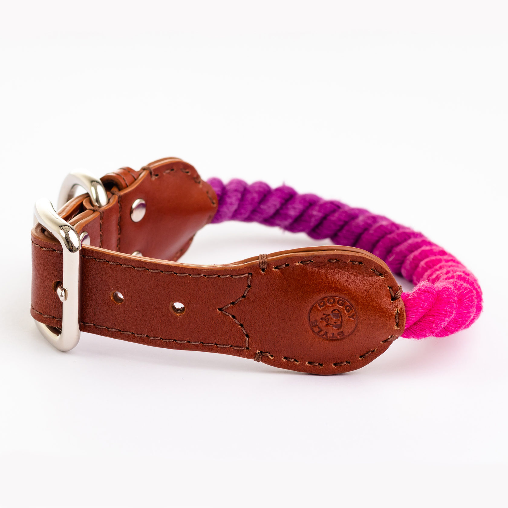 

Ошейник Doggy style Hugo - Фиолетово-розовый - M (34-42 см.)
