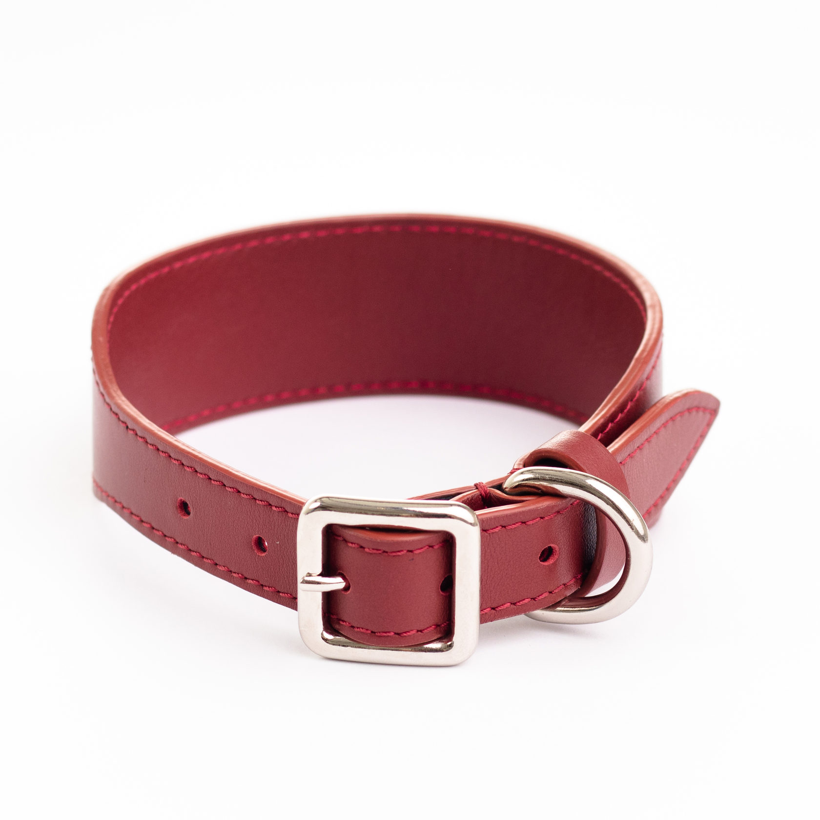 

Ошейник-селёдка Doggy style - XL (46-56 см.) - Красный