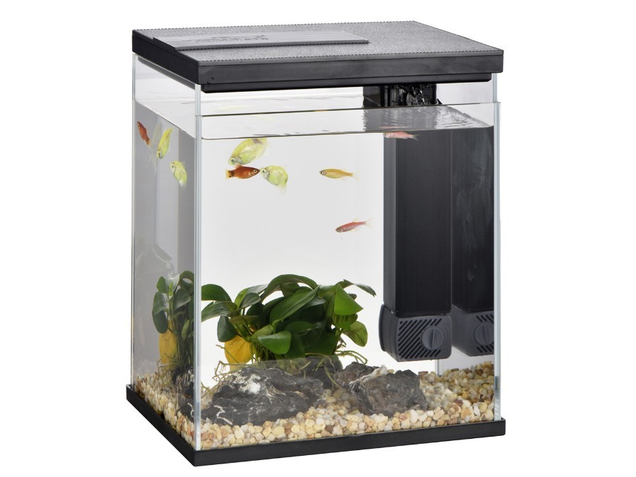 Настольный мини аквариум на 7 литров - AQUA-TECH CUBE A5 ultra clear ...