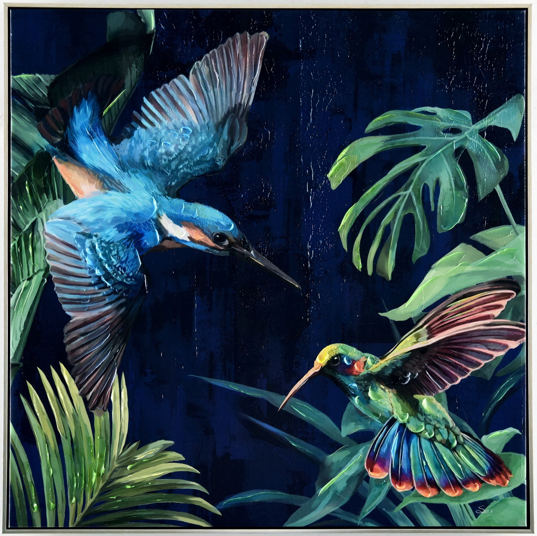 

Картина Open Space Hummingbirds 83x83 см J2-P1710-2