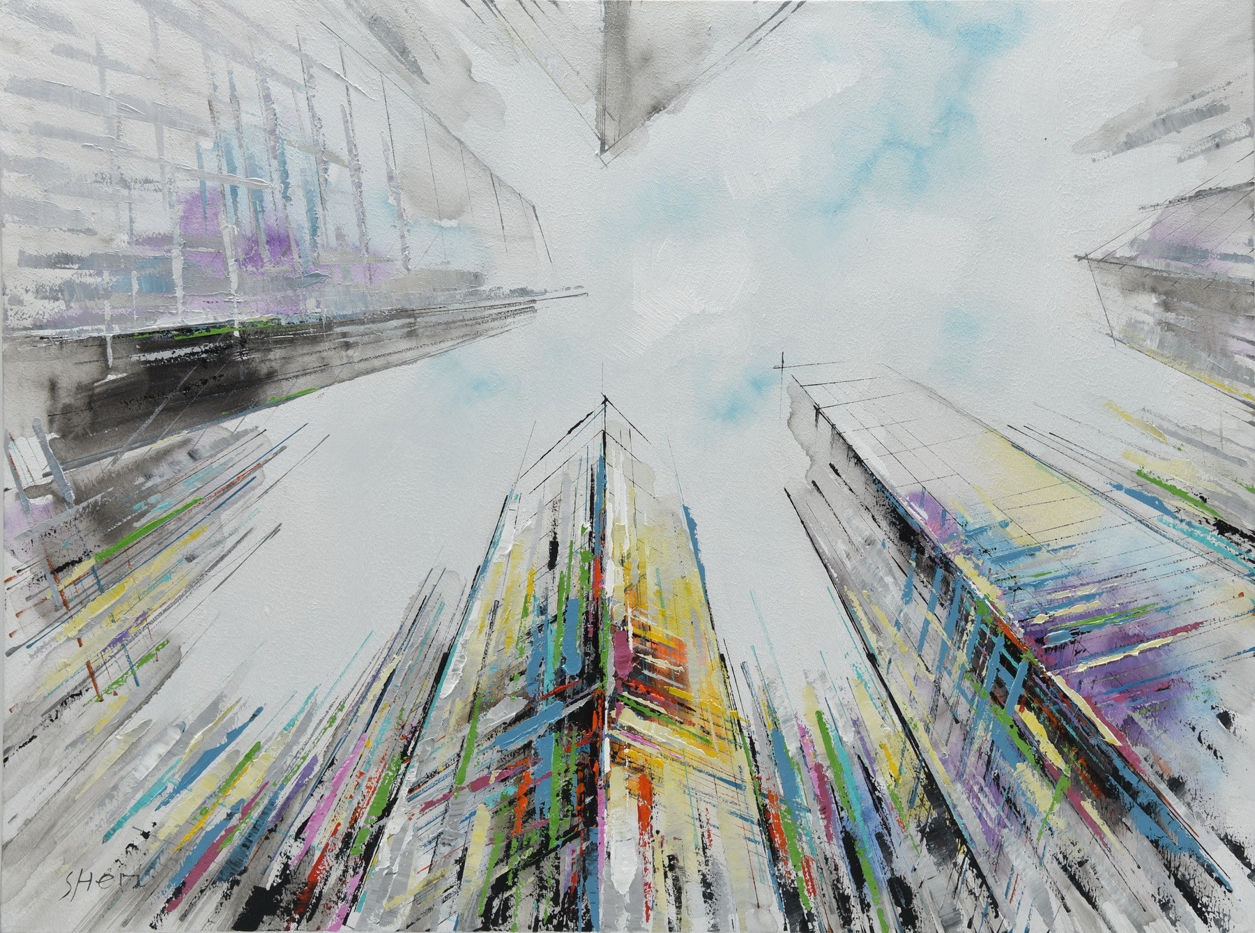 

Картина Open Space Sky 123x93 см A155-2