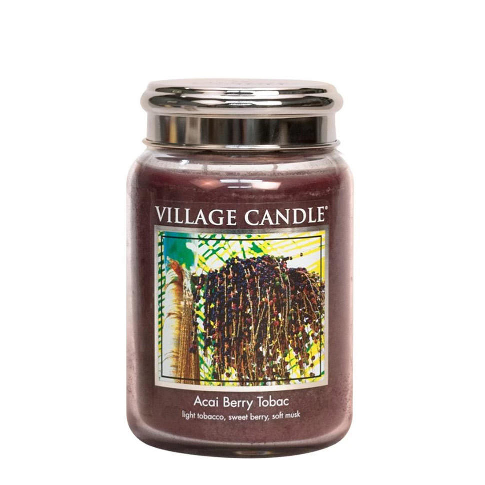 

Ароматическая свеча Village Candle Ягоды асаи и табак (602 г)