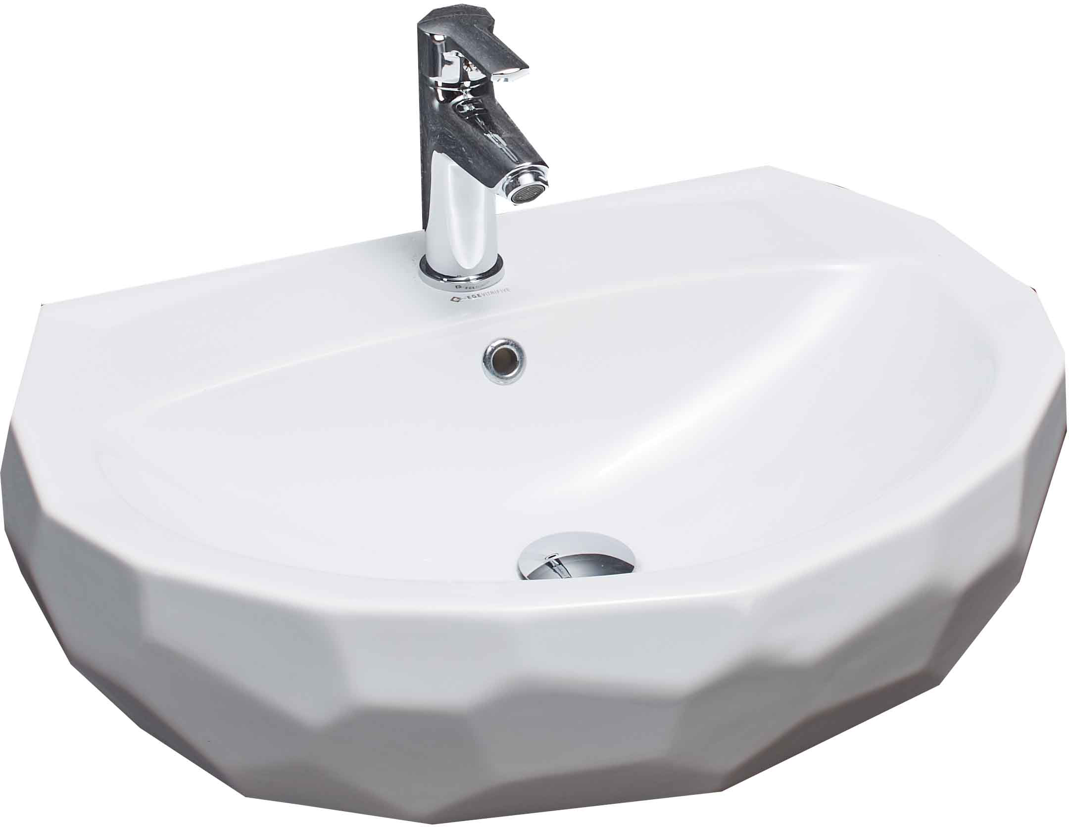 

Раковина EGE VITRIFIYE Diamas 87601W White