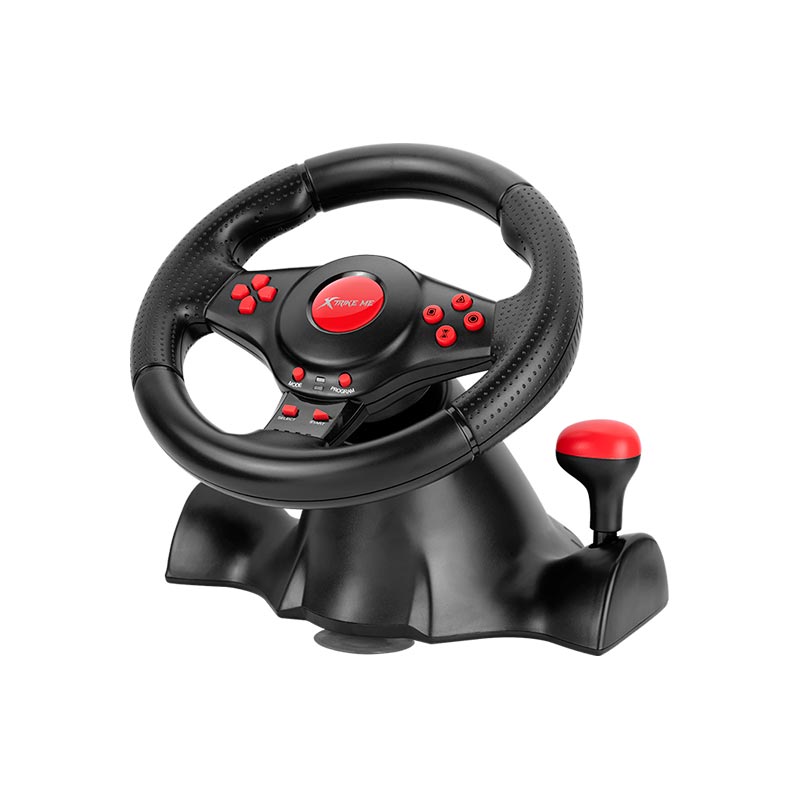 Игровой Руль С Педалью XTRIKE ME GP-903 Game Racing Wheel Черный.