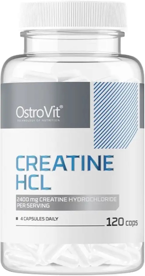 Креатин OstroVit Creatine HCL 120 капсул (5903933911182) – фото, отзывы ...
