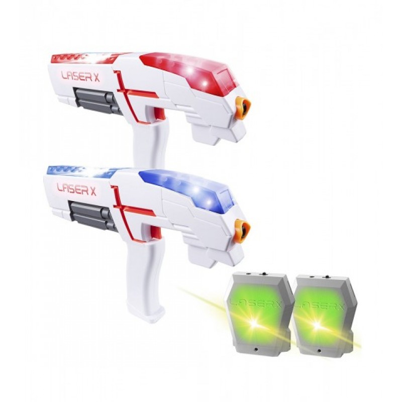 

Игровой набор для лазерных боев Laser X для двух игроков 88016
