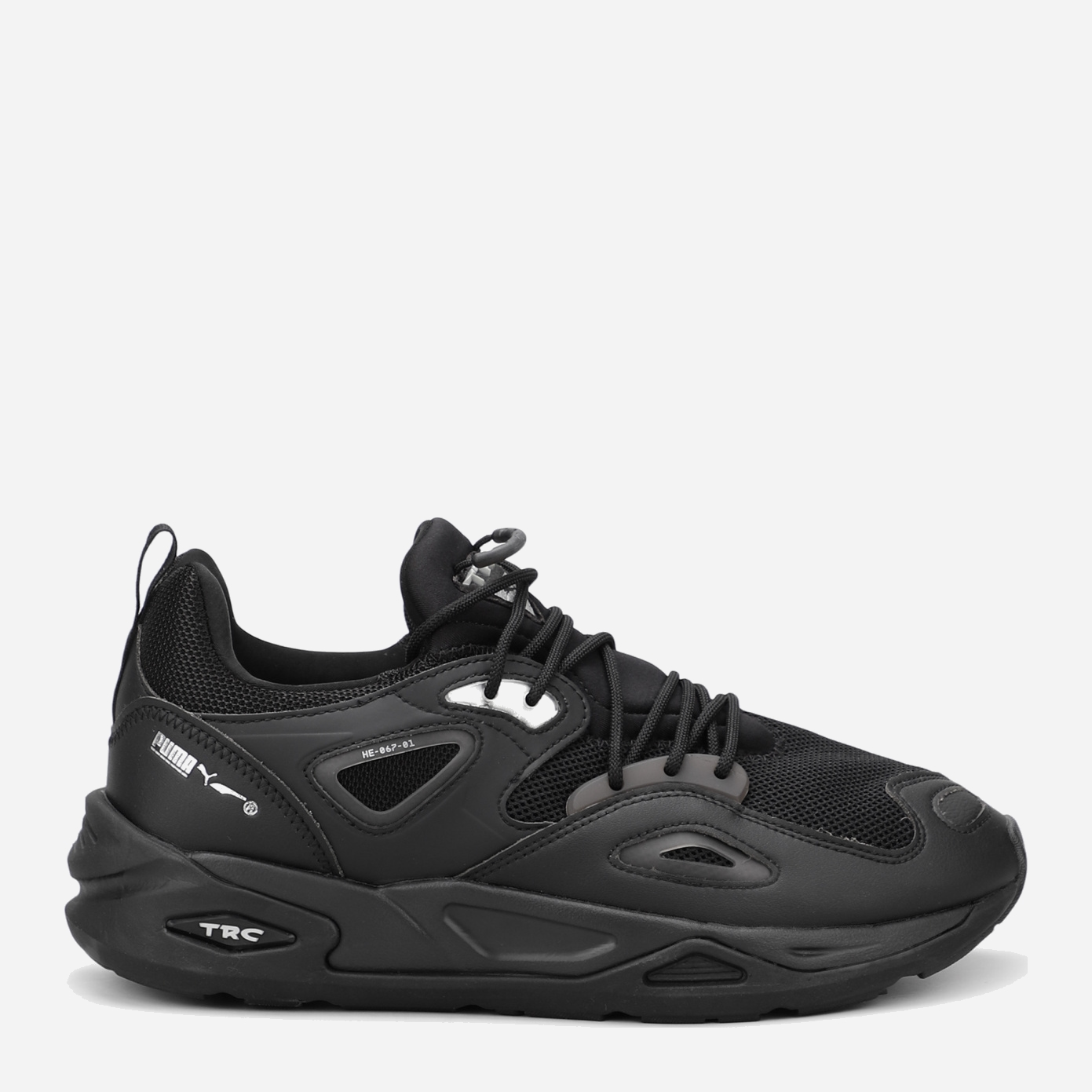 Акція на Чоловічі кросівки Puma TRC Blaze Triple 38495902 44 (9.5UK) 28.5 см Чорні від Rozetka