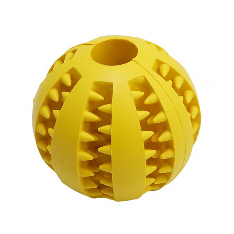 

Игрушка мяч для собак Pipitao 026631 Yellow D:7,0см жевательный резиновый