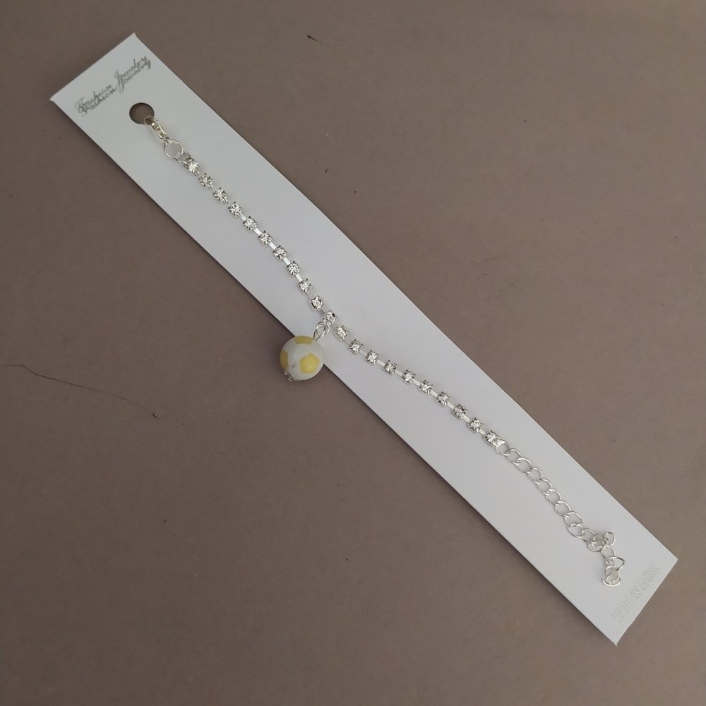 

Браслет детский Мячик, длина 15-20см, ida14205