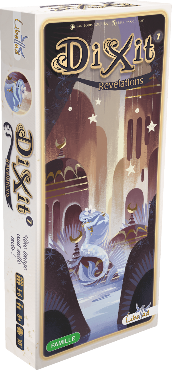 

Настольная игра Dixit 7: Revelation Диксит 7: Вдохновение Asmodee украинская версия для детей старше 7 лет