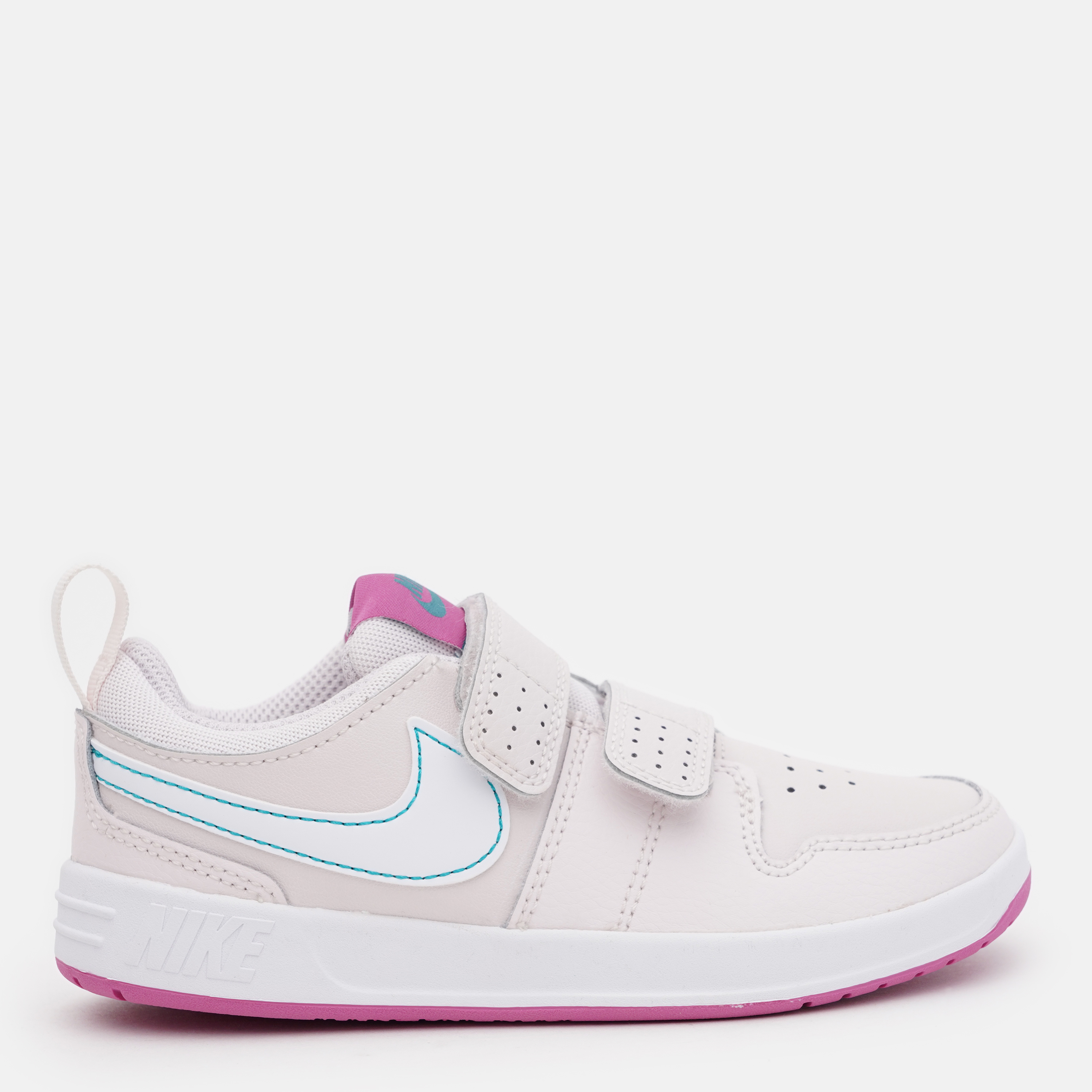 Акция на Кеди дитячі Nike Pico 5 (Psv) AR4161-600 30 Pearl Pink/White-Cosmic Fuchsia от Rozetka