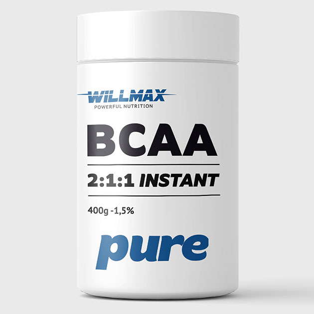 

Аминокислоты Willmax BCAA 400 г Натуральный