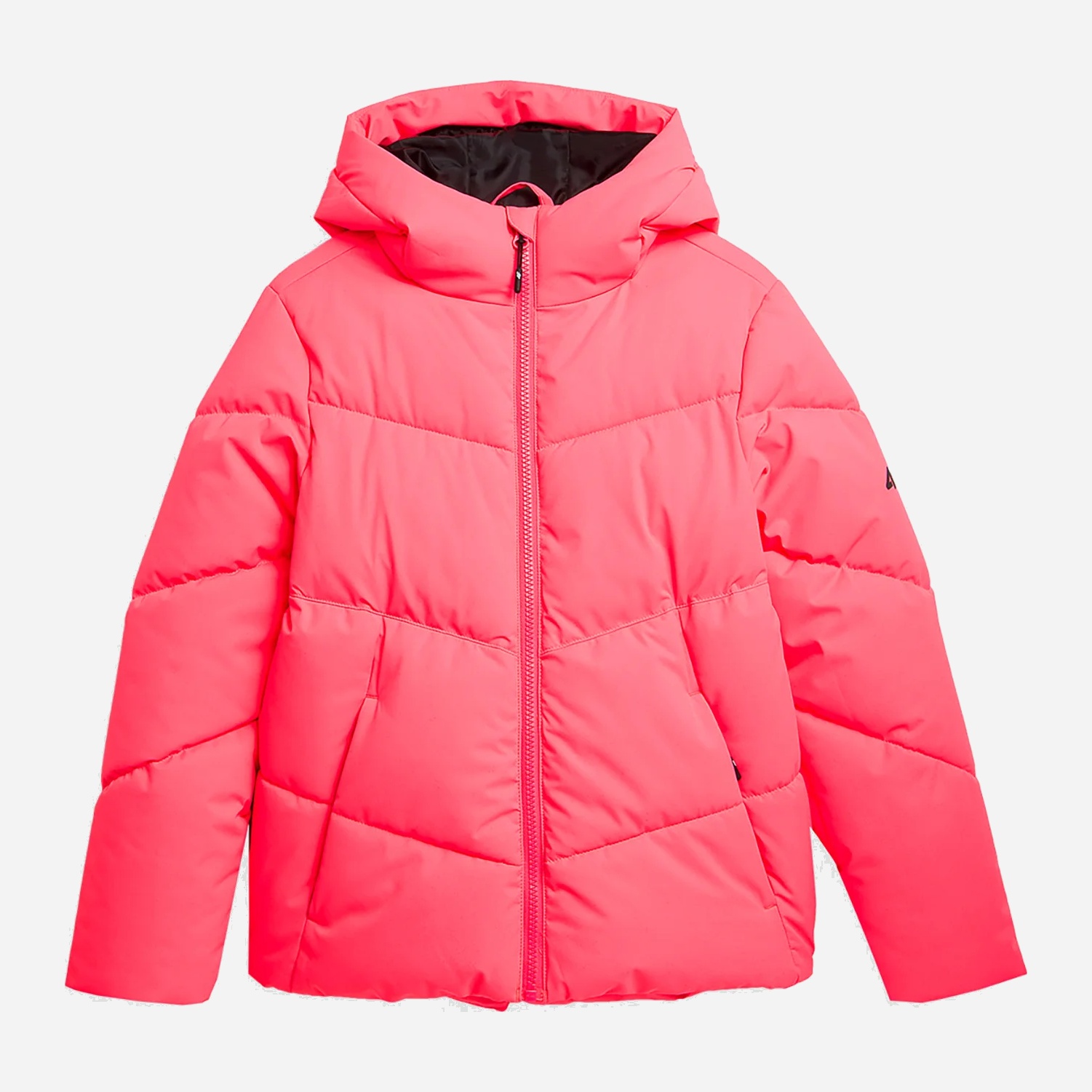 Акція на Дитяча зимова куртка для дівчинки 4F 4FJAW23TTJAF293-55N 134 см від Rozetka