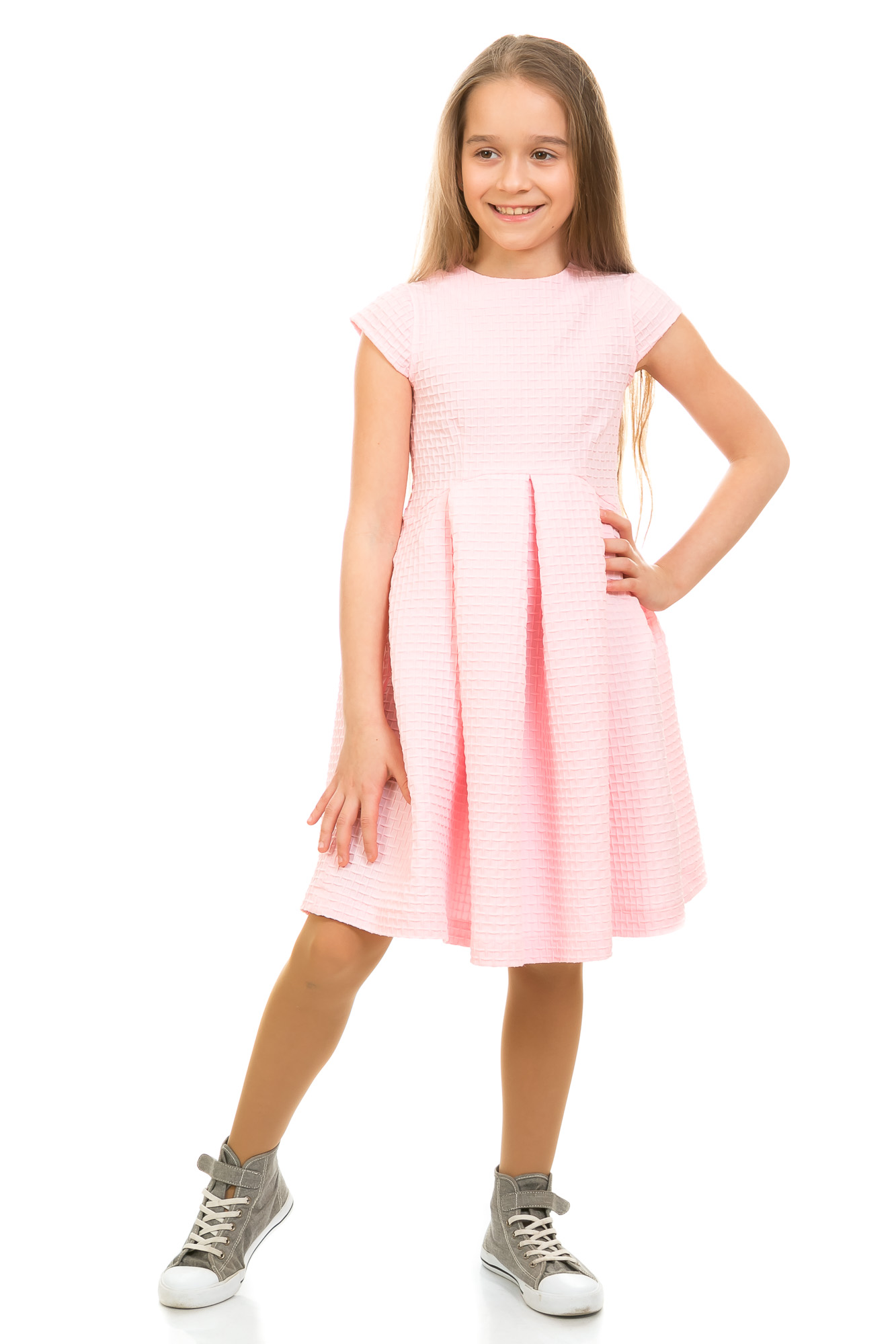 

Сукня KidsCouture Вафельна тканина 110 см Рожевий