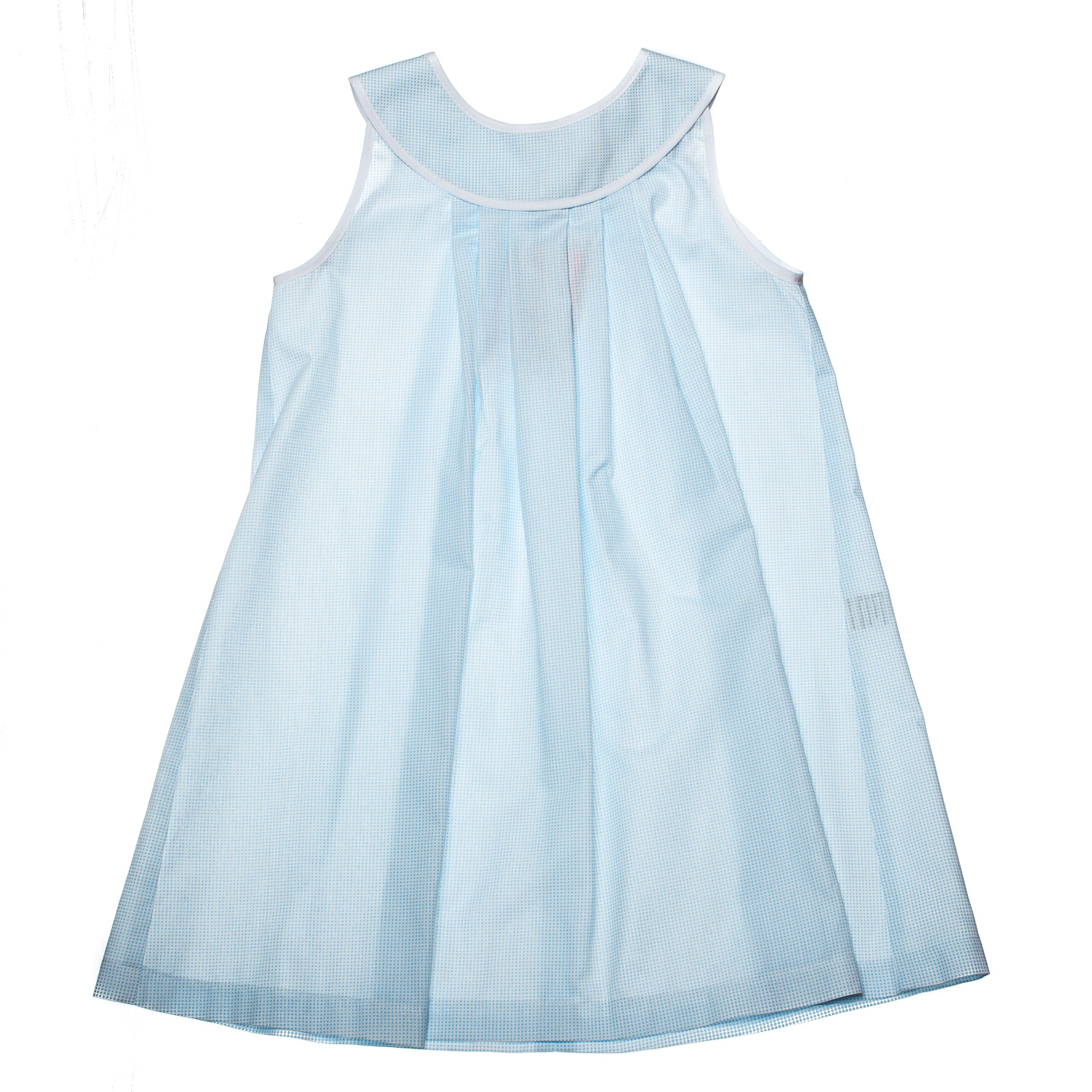 

Сарафан KidsCouture Рубашечний текстиль 128 см Блакитний