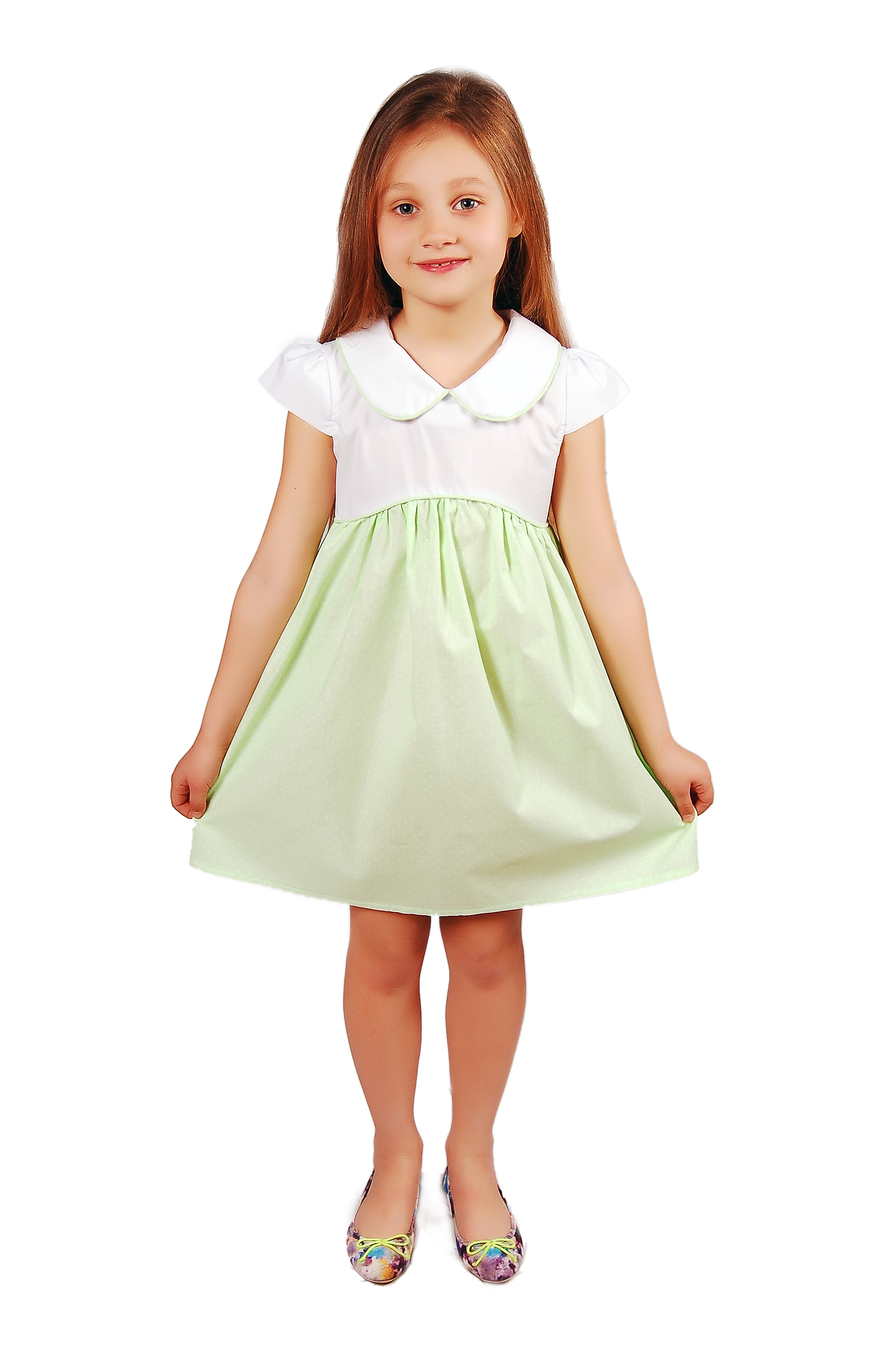 

Сукня KidsCouture Рубашечний текстиль 98 см Салатовий