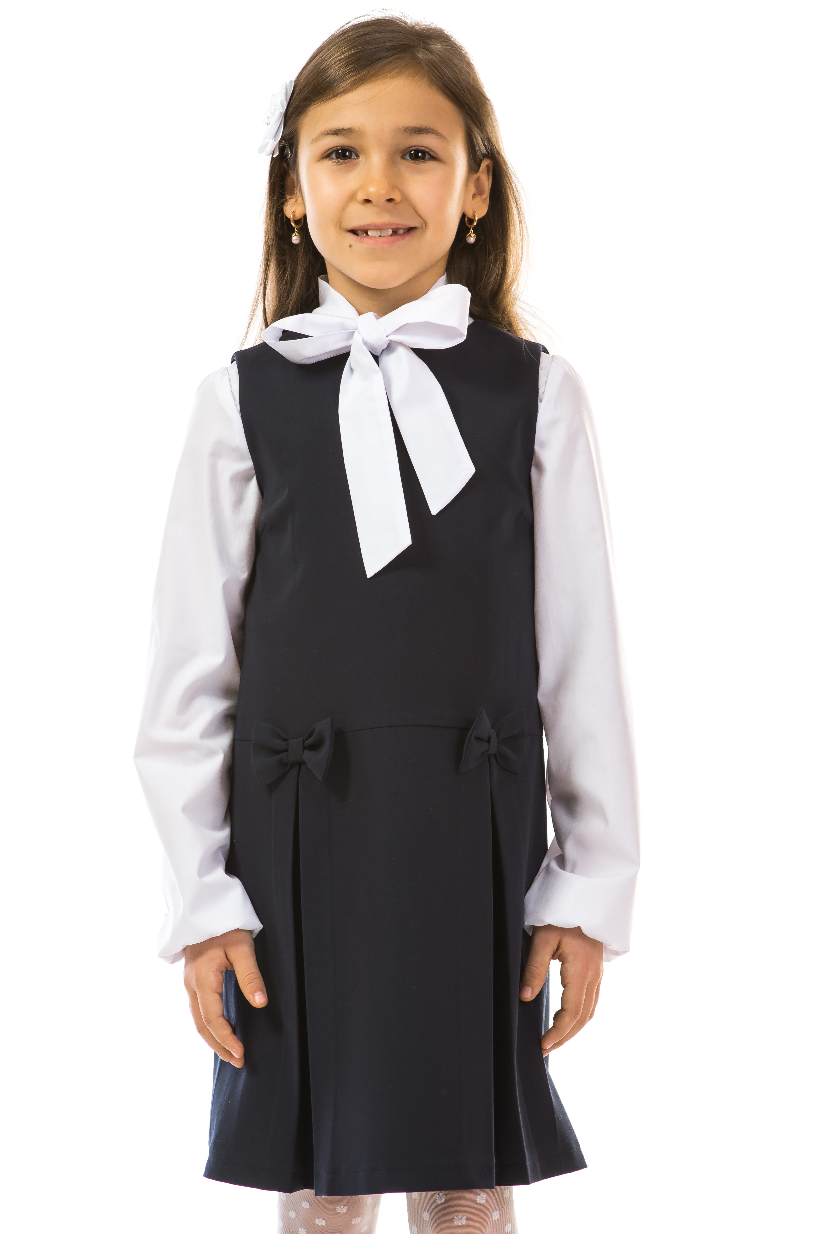 

Сарафан KidsCouture Полівіскоза 146 см Синій
