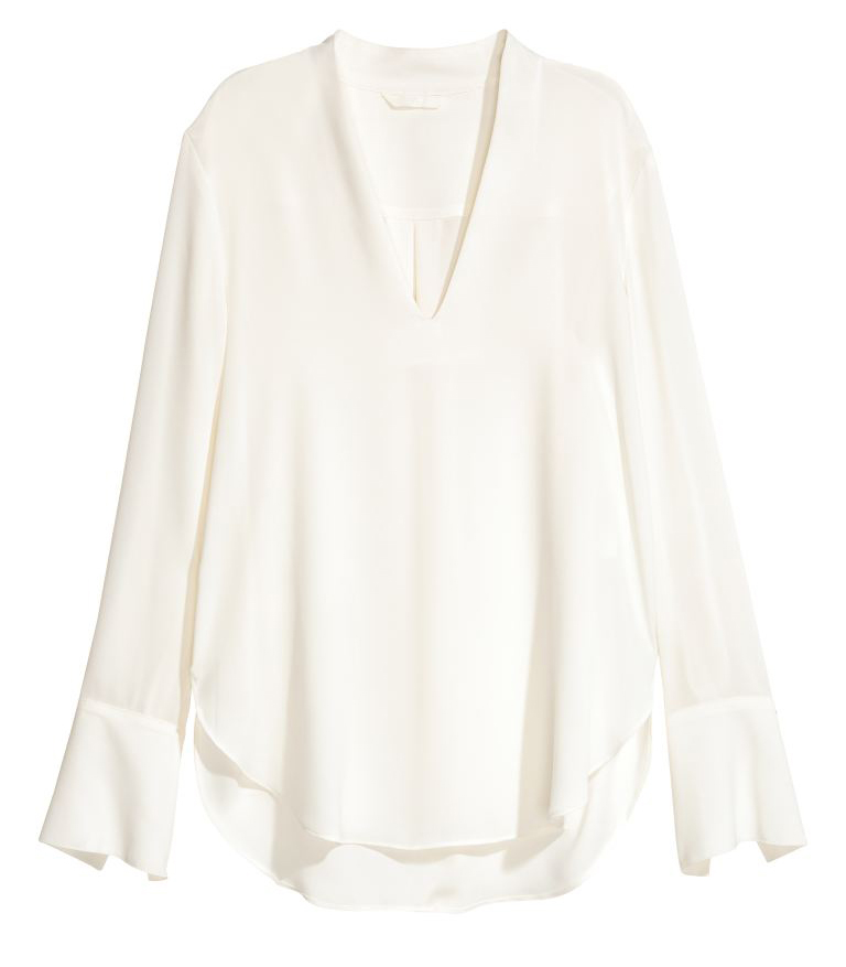 

Блузка H&M 060556379 38 Молочная