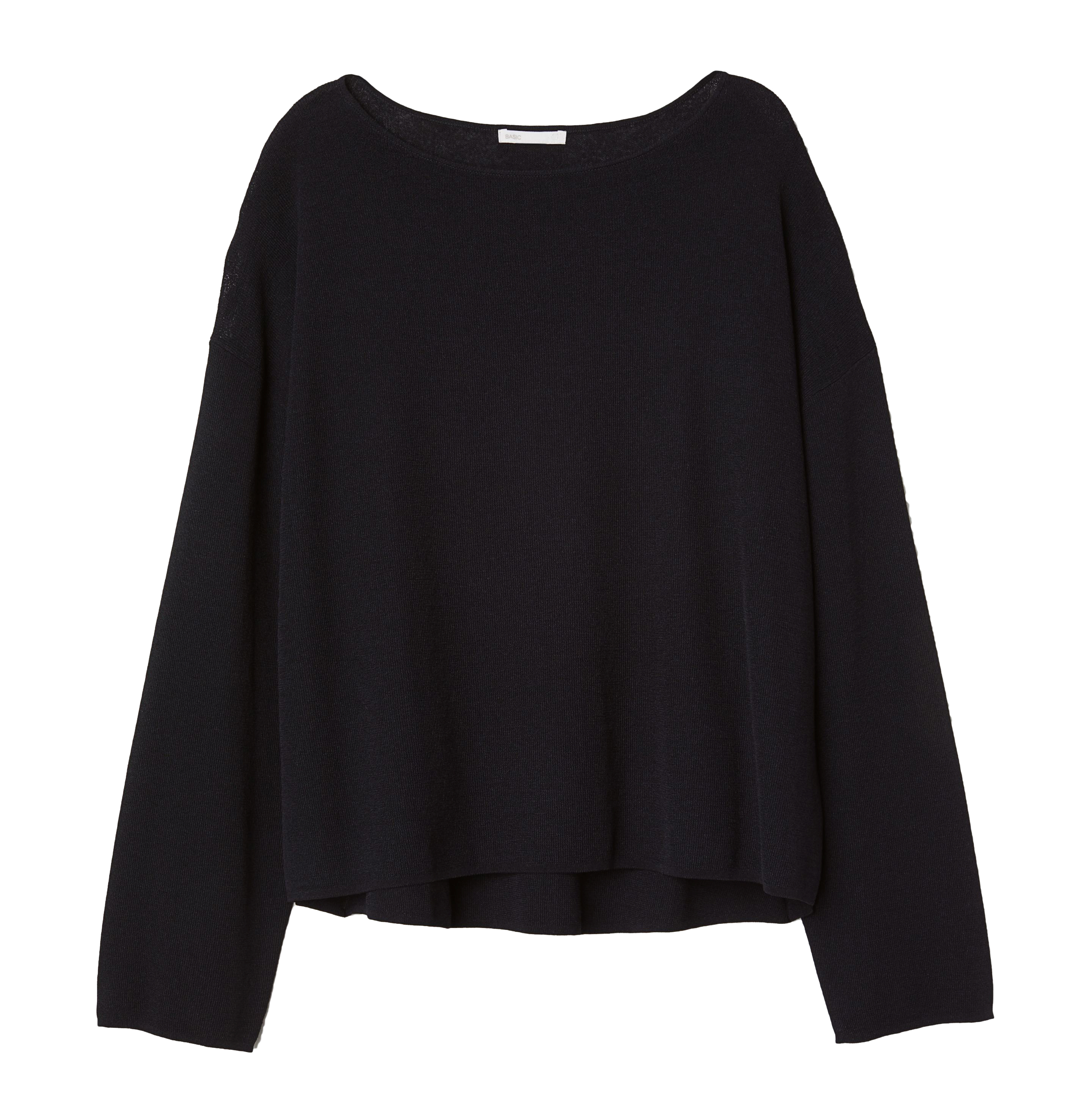 

Джемпер H&M 0610747 S Черный