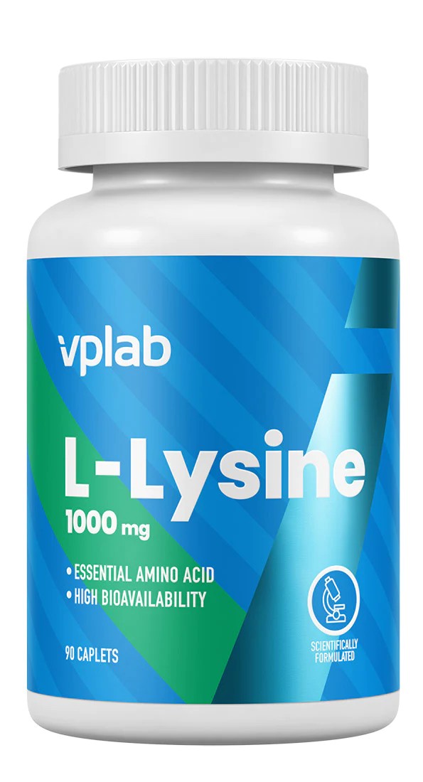 VPlab Аминокислота L-Лизин, L-Lysine - 90 капсул (5060255359051) – фото ...