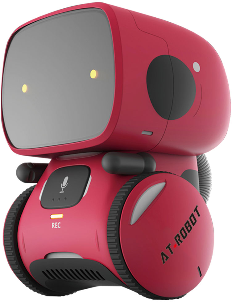 Акція на Интерактивный робот AT-Robot с голосовым управлением Красный озвучка украинская (AT001-01-UKR) від Rozetka UA