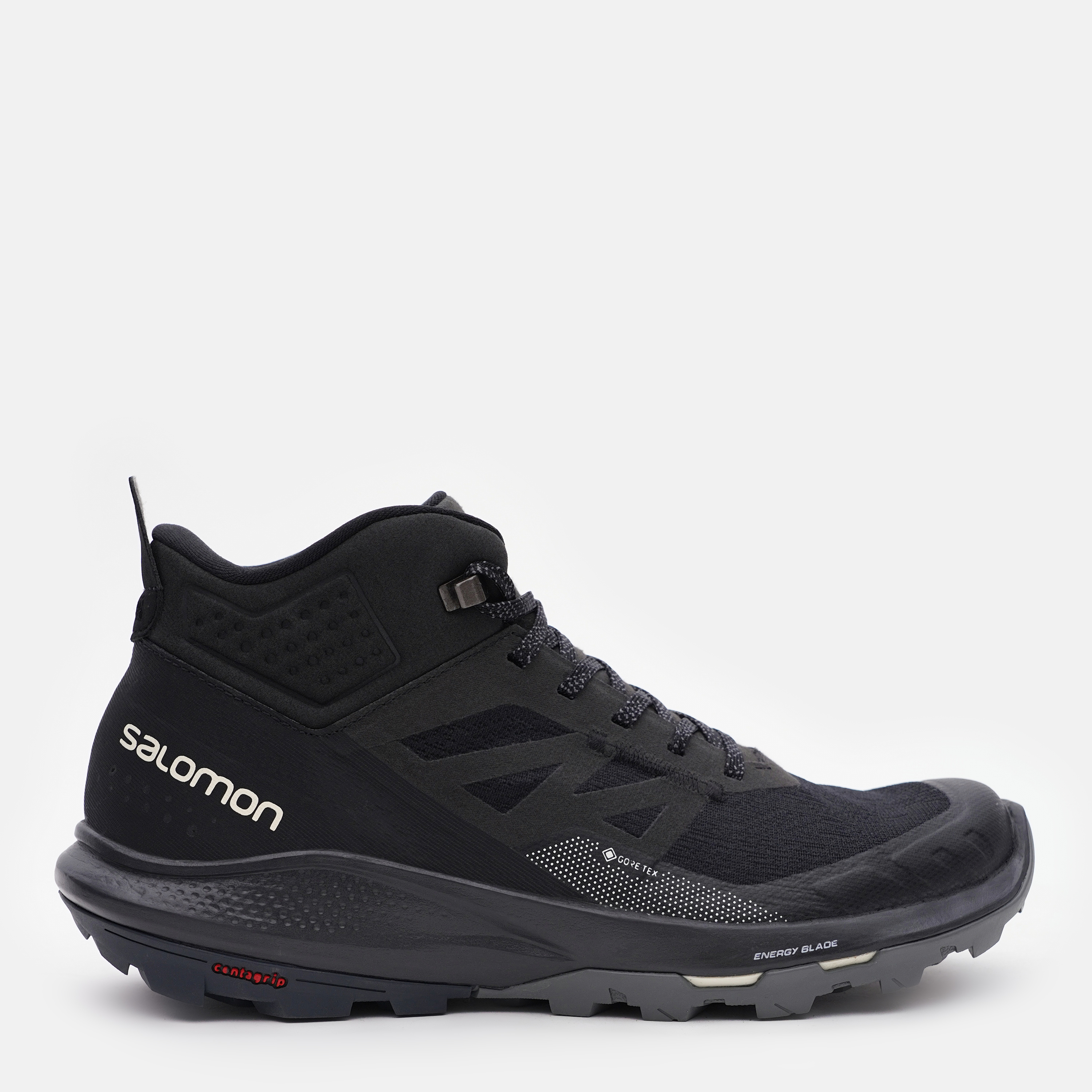 Акція на Чоловічі черевики для туризму з Gore-Tex Salomon Outpulse Mid Gtx L41588800 41.5 (8US) 26 см Чорні від Rozetka